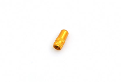 System-S valve cap Presta Sclaverand valve bicycle valve cap made of aluminum color gold