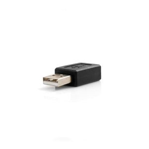 SYSTEM-S OTG Adapter USB A Stecker zu Mini USB Buchse Adapter Stecker On-The-Go Host Kabel