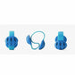 SYSTEM-S Kabelmanager Kabel Clip Organizer Schreibtisch Kabelclip Kabelbefestigung Kabelführung für Schreibtisch in BLAU