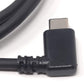 System-S USB 3.1 Type C 90° Angled to USB 2.0 A Cable 100cm