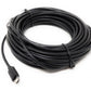 USB 2.0 cable 13 m Micro B male to Type A male adapter in black