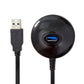 System-S USB cable type A 3.0 (male) to USB type A 3.0 (female) desktop extension cable 70 cm