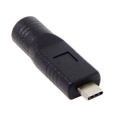 USB 3.1 Adapter Typ C Stecker zu DC 20 V 4,8 x 1,7 mm Stecker Kabel in Schwarz