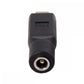 USB 3.1 Adapter Typ C Stecker zu DC 20 V 4,8 x 1,7 mm Stecker Kabel in Schwarz