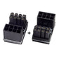 2x ATX Adapter 8Pin Buchse zu Stecker Winkel Kabel für Mainboard