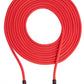 Cable USB 3.1 SYSTEM-S 3 m Adaptador angular tipo C macho a macho 2.0 A trenzado rojo