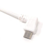 System-S USB A Stecker zu USB 2.0 Micro B Stecker Links Gewinkelt 100 cm