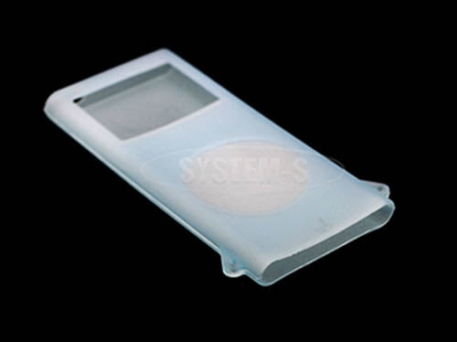 Skin / coque / coque en silicone SYSTEM-S pour Apple iPod Nano 2 BLEU