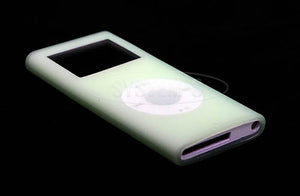 System-S Silikon Skin Hülle Cover für Apple iPod Nano 2 GRÜN
