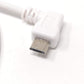 System-S USB A Stecker zu USB 2.0 Micro B Stecker Kabel Links Gewinkelt 30 cm