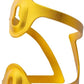 SYSTEM-S bicycle bottle holder mount made of metal gold-coloured