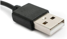 Lade das Bild in den Galerie-Viewer, USB 2.0 Kabel 60 cm Ladekabel für Xiaomi Mibro Air Smartwatch in Schwarz
