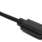 SYSTEM-S USB 2.0 Kabel 3 m Micro B Stecker zu Buchse Spirale in Schwarz