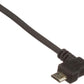 System-S Câble micro USB câble de données câble de charge fiche coudée 30 cm