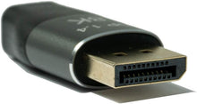Lade das Bild in den Galerie-Viewer, Mini Display Port Adapter 1.4 Stecker zu Display Port  Stecker in Schwarz
