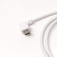 System-S Micro USB cable 20 cm male 90° right angled to type A male