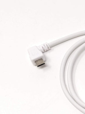 System-S Micro USB cable 20 cm male 90° right angled to type A male