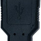 SYSTEM-S USB 2.0 Kabel 150 cm Typ B Stecker zu Typ A Stecker Kabel Ladekabel in Schwarz