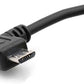 System-S 90° gewinkelt Micro USB Kabel Datenkabel Ladekabel 90 grad Winkelstecker 10 cm