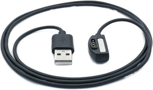 Cable USB 2.0 SYSTEM-S en cable de carga de estación de carga negro para reloj inteligente Suunto 7