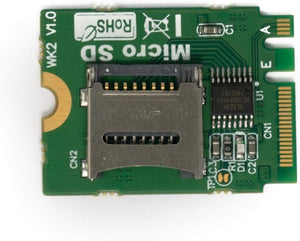 SYSTEM-S M2 NGFF Key A.E Ranura WIFI para Micro SD SDHC SDXC Lector de tarjetas TF M.2 A+E