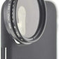 SYSTEM-S ND Vario Filter 37mm Neutraldichtefilter Schwarz mit Hülle kompatibel mit iPhone 12 Pro Max