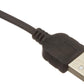 System-S Cavo micro USB cavo dati cavo di ricarica spina ad angolo 30 cm