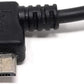 System-S Micro USB 2.0 Kabel gewinkelt 90 grad Winkelstecker (links/male) Datenkabel und Ladekabel 20 cm