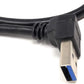 System-S USB Typ A 3.0 Abwärts gewinkelt auf USB Typ A 3.0 Panel Mount Kabel 60cm
