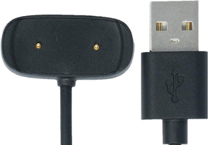 Cavo USB 2.0 in cavo di ricarica nero per Xiaomi Amazfit GTR 2 GTS 2 Pop e Zepp E