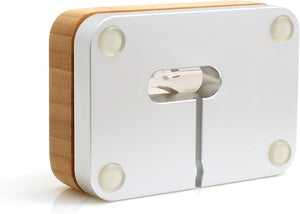 SYSTEM-S Handy Docking Ladestation aus Holz für iPhone 6 6S 6 Plus 6S Plus 5S 5C 4S