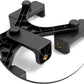 System-S Stativ Aufsatz mit 1/4 Gewinde Halterung Tripod Monopod Adapter Halter Stativadapter für 4x Smartphone von 56 mm - 72 mm stufenlos verstellbar