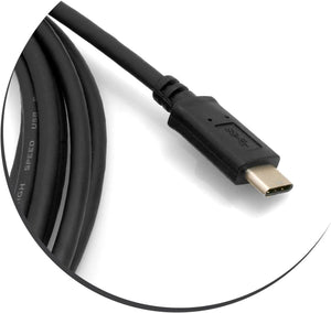 SYSTEM-S USB Typ C 3.1 (male) zu USB Typ C 3.1 (male) Kabel Datenkabel Ladekabel 300 cm