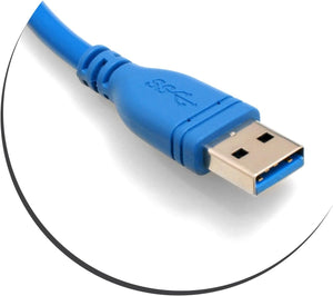 Cavo di ricarica da USB 3.0 tipo A (maschio) a USB 3.0 tipo A (femmina) cavo dati cavo di prolunga 30 cm