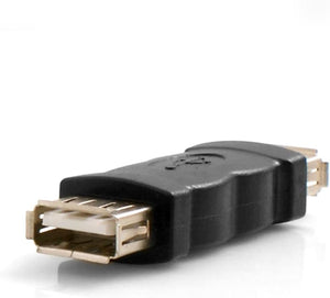 SYSTEM-S USB 2.0 Typ A Buchse auf  Buchse Adapterkabel Adapterstecker Adapter Stecker