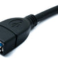 SYSTEM-S Cable alargador USB 3.0 Tipo A (macho) a USB 3.0 Tipo A (hembra) 200 cm