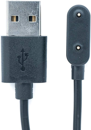 Cable USB 2.0 SYSTEM-S en color negro, estación de carga, cable de carga para Smartwatch Huawei Honor 6