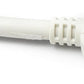 SYSTEM-S USB 2.0 Kabel 3 m Typ A Stecker zu Mini B Stecker Winkel Adapter in Weiß