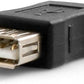 SYSTEM-S USB Typ A Buchse auf USB Typ A Buchse Adapterkabel Adapterstecker Adapter