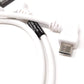 System-S USB A Stecker zu USB 2.0 Micro B Stecker 50 cm Kabel 90° Links Gewinkelt