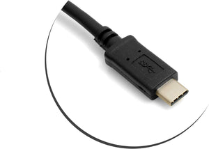 SYSTEM-S USB 3.1 Type C Stecker 90° gewinkelt zu USB 3.1. Type C Stecker Adapter Kabel Datenkabel Ladekabel 100cm