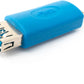 SYSTEM-S USB 3.0 Adapter Typ A Buchse zu Micro B Stecker Kabel in Blau