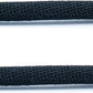 SYSTEM-S USB 2.0 Kabel 100 cm Micro Stecker zu 2.0 A Stecker Winkel geflochten Schwarz
