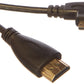 System-S 90° grad gewinkelt Micro HDMI to Standard HDMI Kabel 50 cm