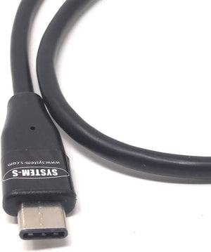 System-S USB Type C 3.1 mâle vers mini USB mâle adaptateur hôte OTG On The Go câble hôte 50 cm