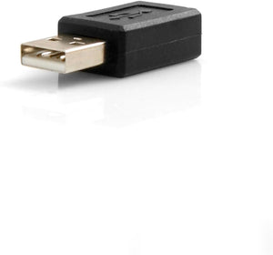 SYSTEM-S OTG Adapter USB A Male zu Micro USB Female Stecker 2.0