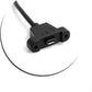 Cable System-S USB tipo C a Micro USB de montaje en panel de 50 cm