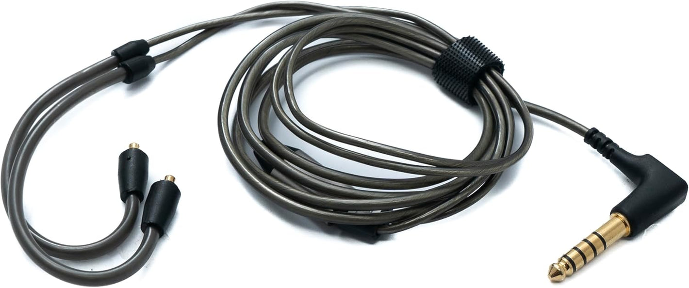 SYSTEM-S Audio replacement cable 120 cm AUX 4.4 mm jack for Sennheiser headphones AKG N5005 HD6XX IE 900