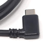 System-S USB 3.1 Type C 90° Angled to USB 2.0 A Cable 200 cm