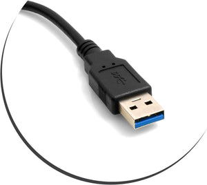 SYSTEM-S USB Tipo A 3.0 (maschio) a 7 + 6 Cavo adattatore per unità ottica CD/DVD ROM Slimline SATA da 13 pin per laptop
